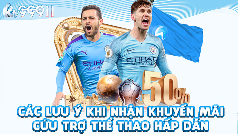 các lưu ý khi nhận khuyển mãi cứu trợ thể thao hấp dẫn