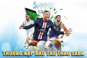 thưởng nạp đầu thể thao saba